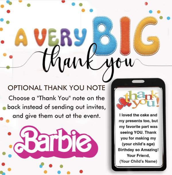 Birthday VIP Badges-Barbie - Image 6