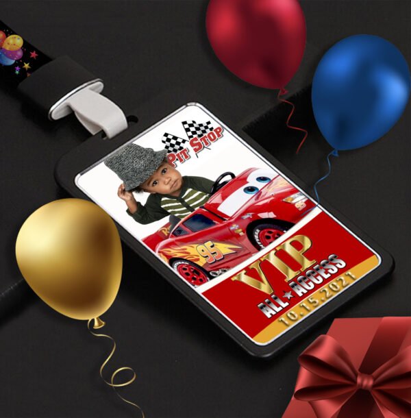 Birthday VIP Badges-Disney Cars