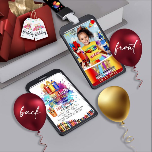 Birthday VIP Badges-Crayola - Image 4