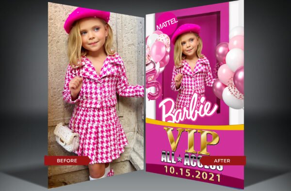 Birthday VIP Badges-Barbie - Image 5