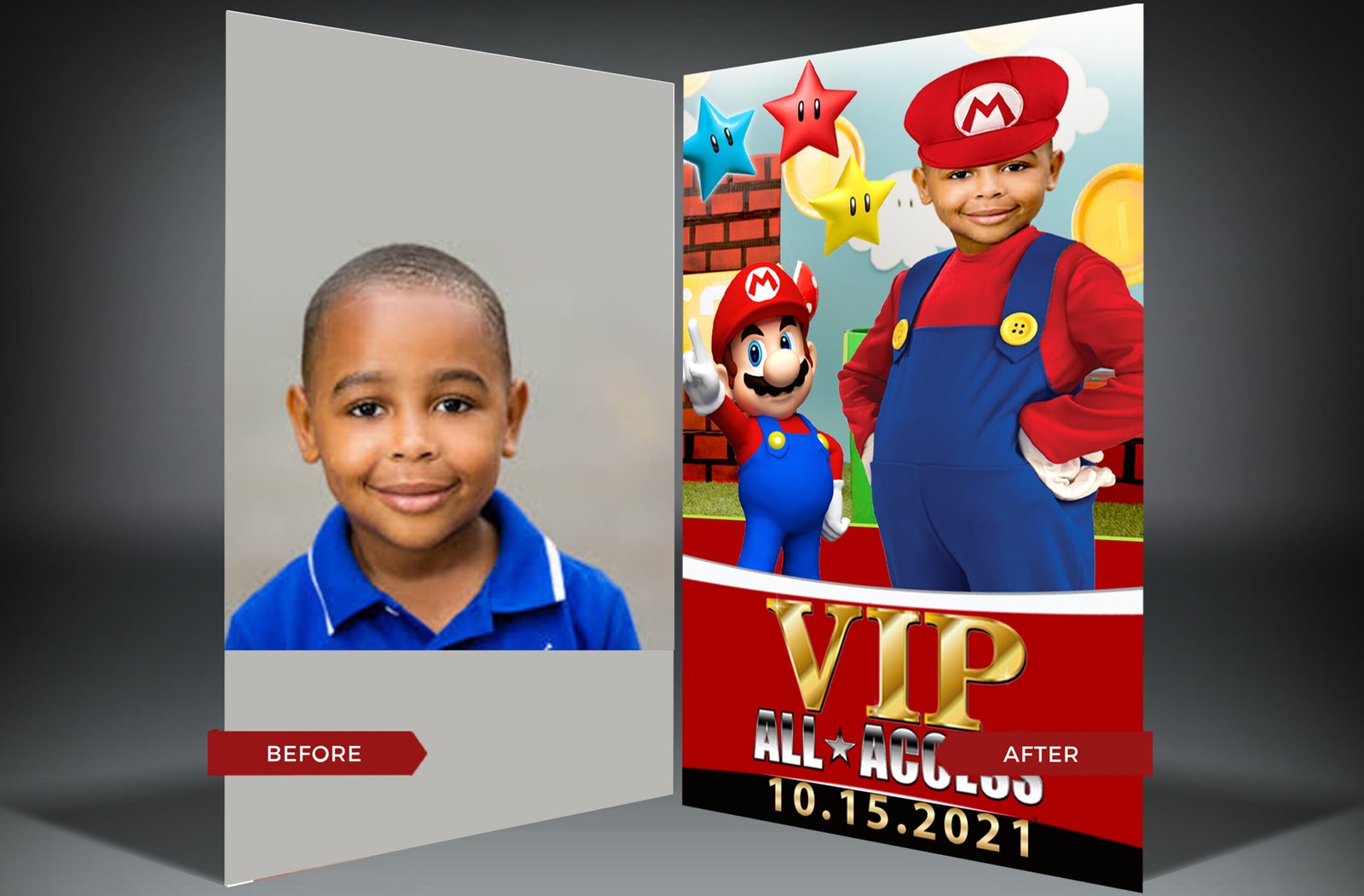 Birthday VIP Badges-Super Mario - Image 5