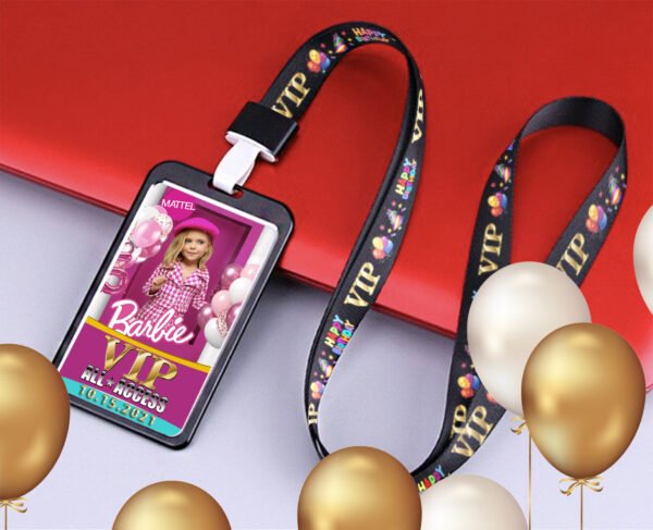 Birthday VIP Badges-Barbie - Image 3