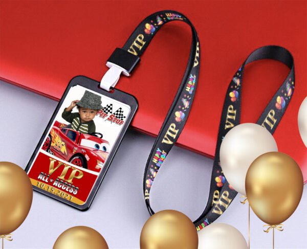 Birthday VIP Badges-Disney Cars - Image 3