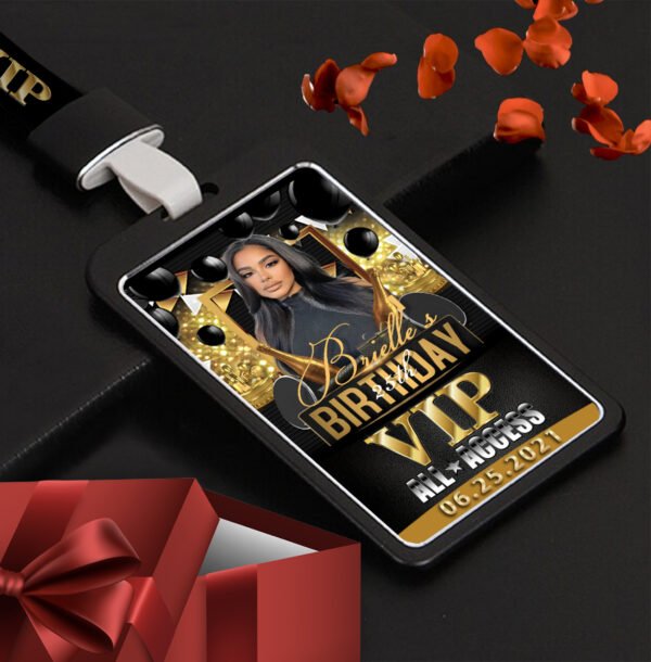 Adult Birthday VIP Badges