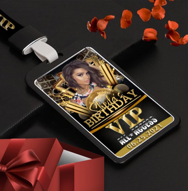 Adult Birthday VIP Badges