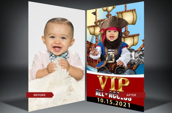 Birthday VIP Badges-Baby Pirate - Image 5