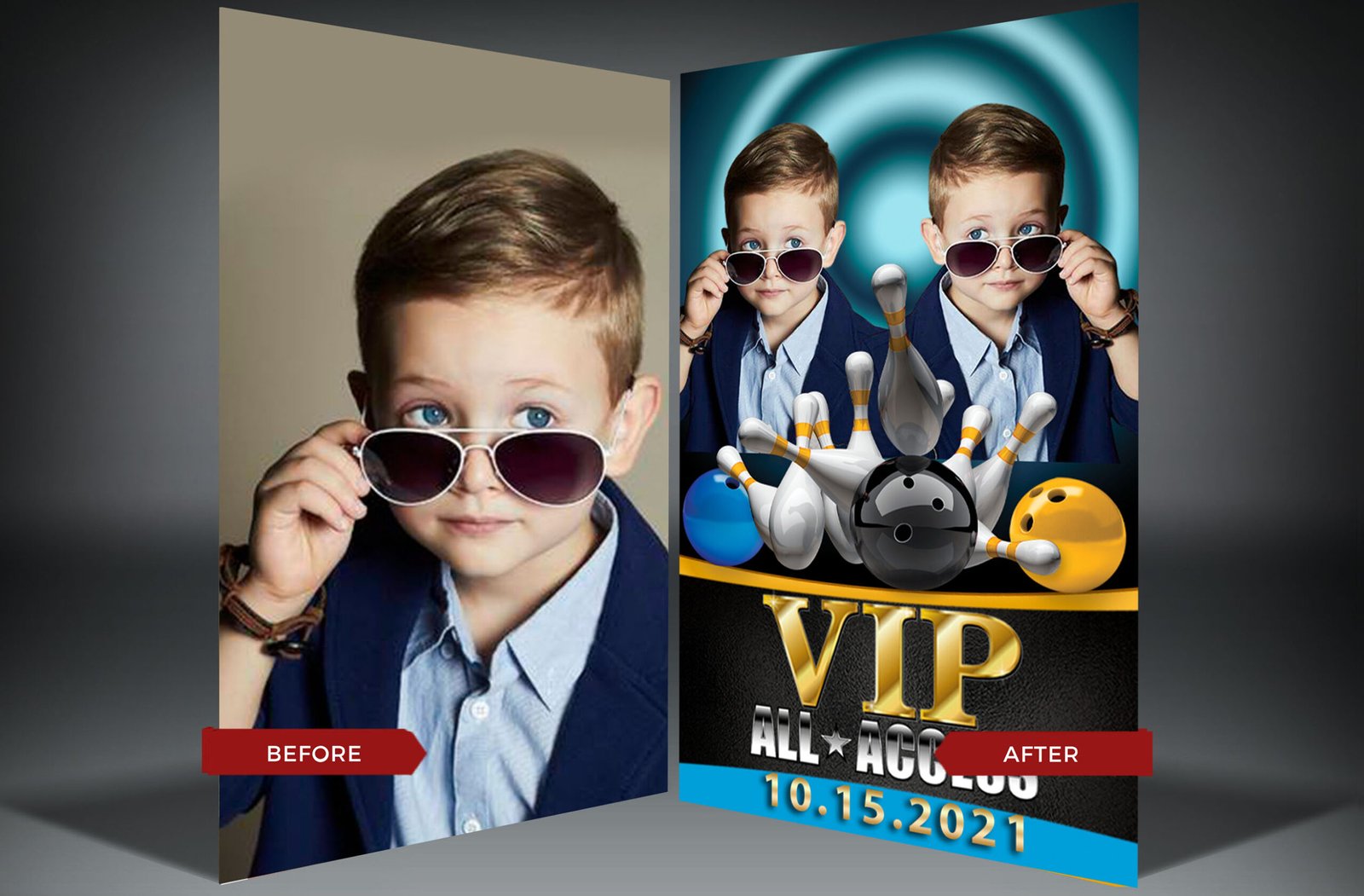 Birthday VIP Badges-Bowling - Image 5