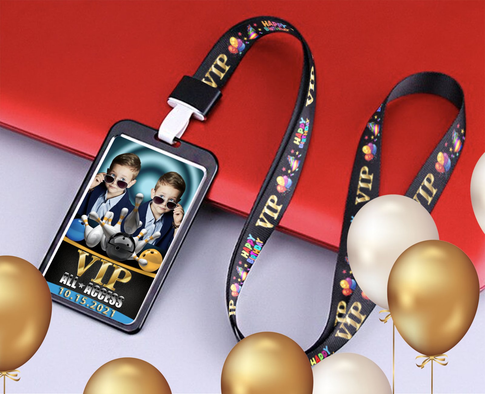 Birthday VIP Badges-Bowling - Image 3