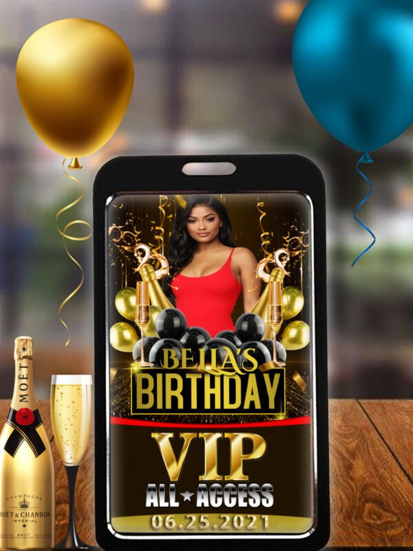 Adult Birthday VIP Badges - Image 2