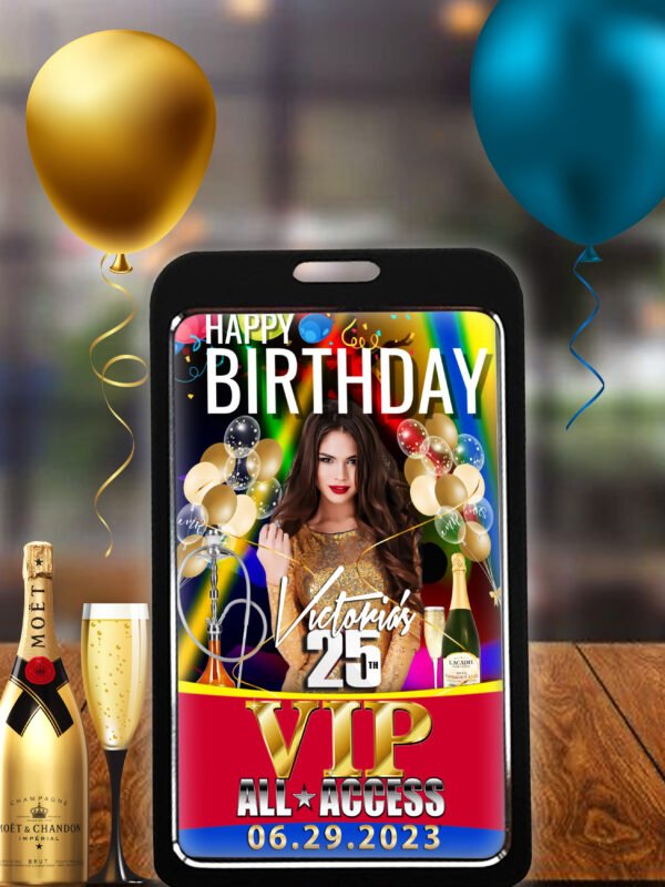 Adult Birthday VIP Badges - Image 2